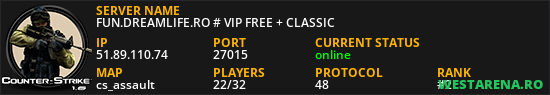 FUN.DREAMLIFE.RO # VIP FREE + CLASSIC